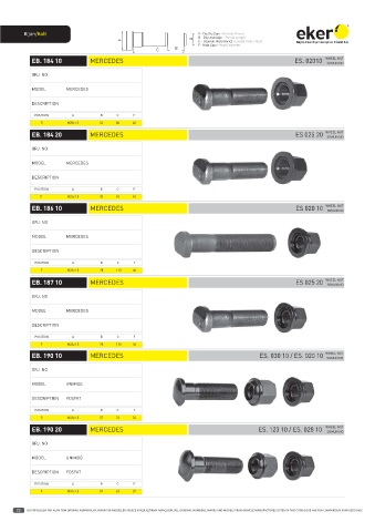 Catalogs auto parts for car and truck