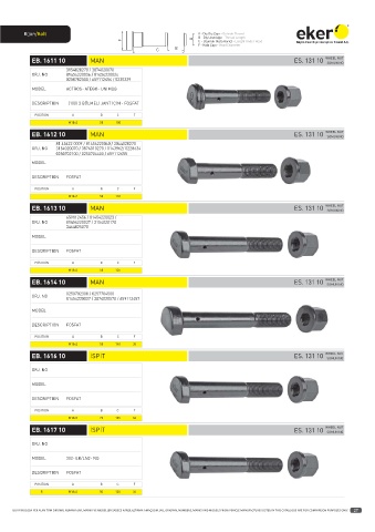 Catalogs auto parts for car and truck