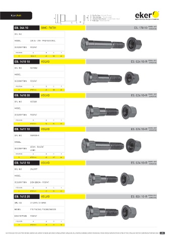 Catalogs auto parts for car and truck