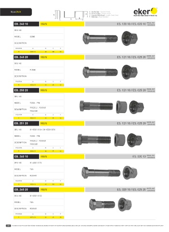 Catalogs auto parts for car and truck