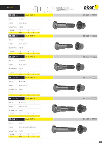 Catalogs auto parts for car and truck