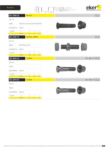 Catalogs auto parts for car and truck