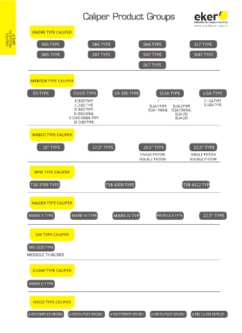 Catalogs auto parts for car and truck