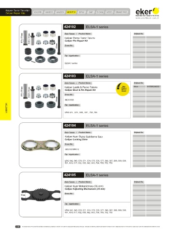 Catalogs auto parts for car and truck