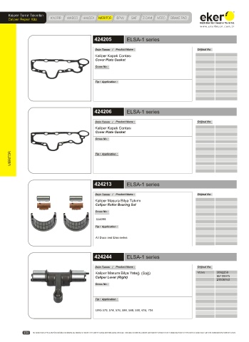 Catalogs auto parts for car and truck