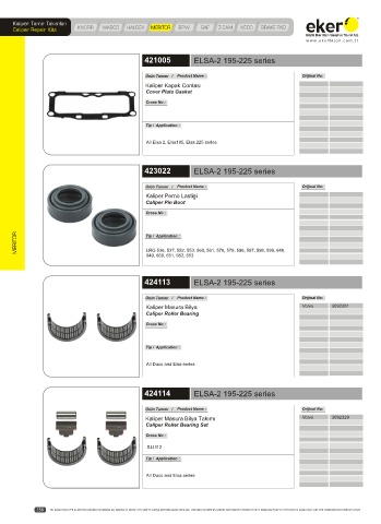 Catalogs auto parts for car and truck