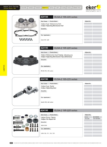 Catalogs auto parts for car and truck