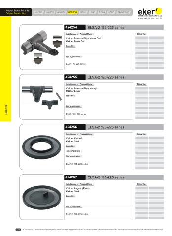 Catalogs auto parts for car and truck