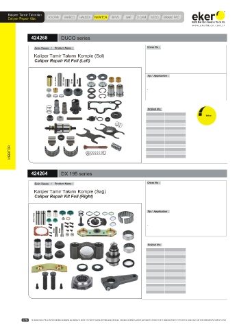 Catalogs auto parts for car and truck