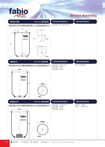 Catalogs auto parts for car and truck