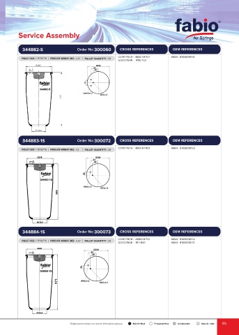 Catalogs auto parts for car and truck