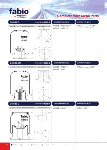 Catalogs auto parts for car and truck