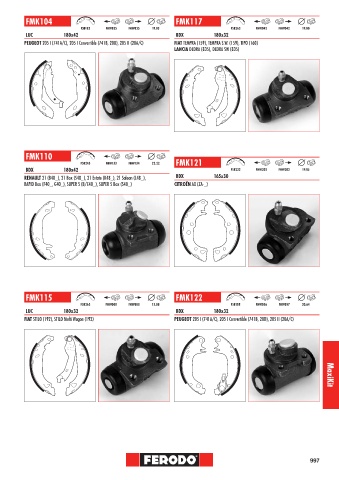 Catalogs auto parts for car and truck