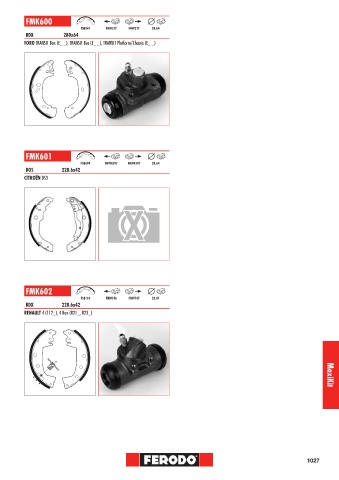 Catalogs auto parts for car and truck
