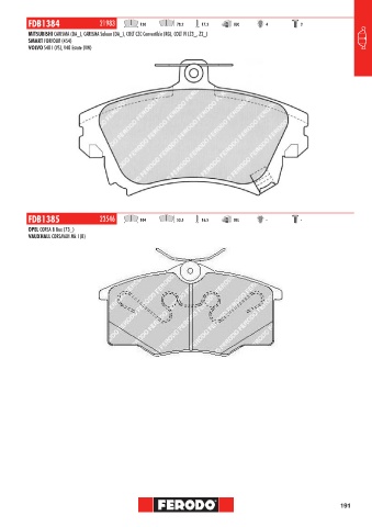 Catalogs auto parts for car and truck