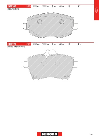 Catalogs auto parts for car and truck