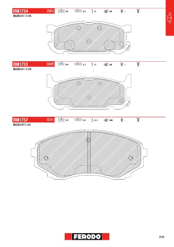 Catalogs auto parts for car and truck