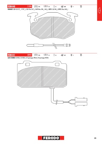 Catalogs auto parts for car and truck