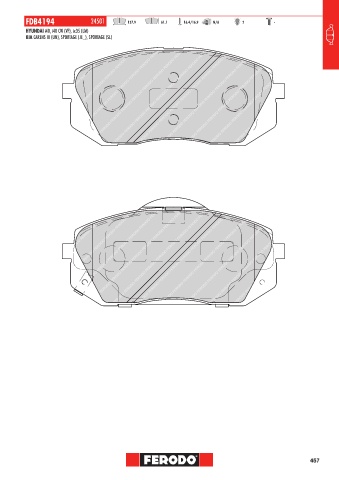 Catalogs auto parts for car and truck