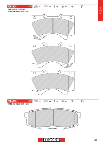 Catalogs auto parts for car and truck