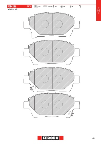 Catalogs auto parts for car and truck