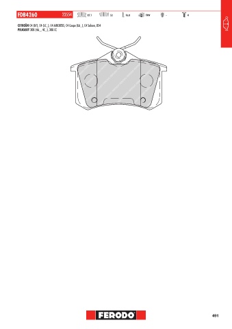 Catalogs auto parts for car and truck