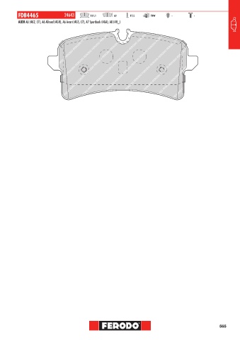Catalogs auto parts for car and truck