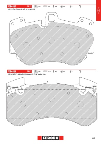 Catalogs auto parts for car and truck