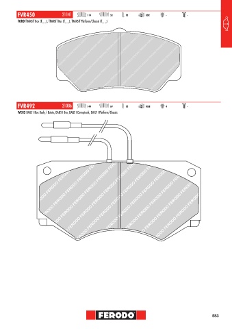 Catalogs auto parts for car and truck
