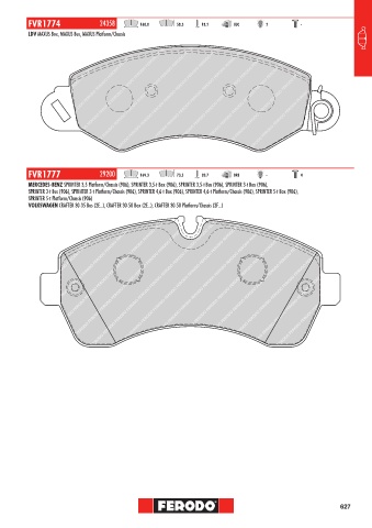 Catalogs auto parts for car and truck