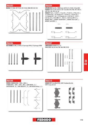 Catalogs auto parts for car and truck