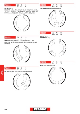 Catalogs auto parts for car and truck