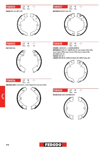 Catalogs auto parts for car and truck