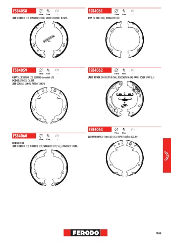 Catalogs auto parts for car and truck