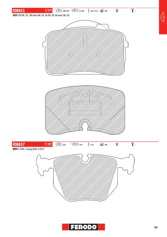 Catalogs auto parts for car and truck