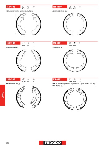 Catalogs auto parts for car and truck