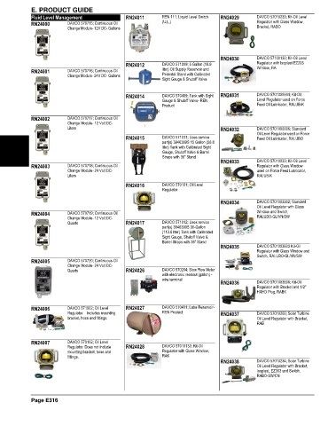 Spare parts and filters cross references