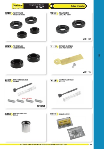 Catalogs auto parts for car and truck