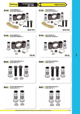 Catalogs auto parts for car and truck