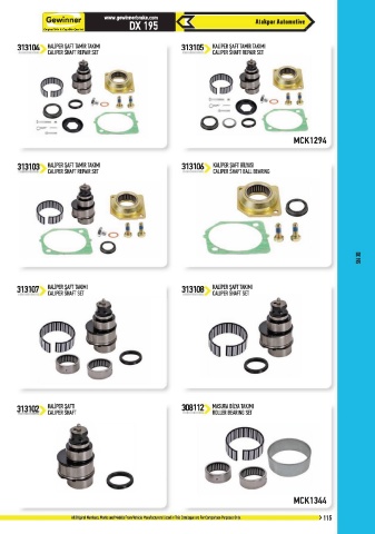 Catalogs auto parts for car and truck