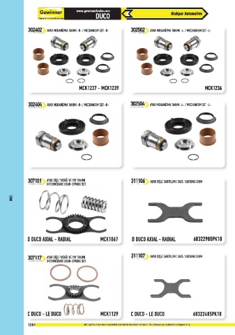 Catalogs auto parts for car and truck