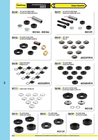 Catalogs auto parts for car and truck