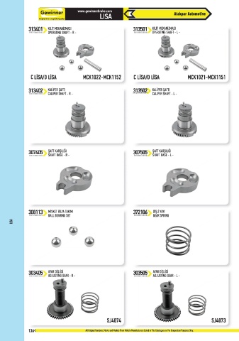 Catalogs auto parts for car and truck