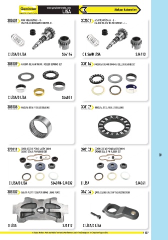 Catalogs auto parts for car and truck