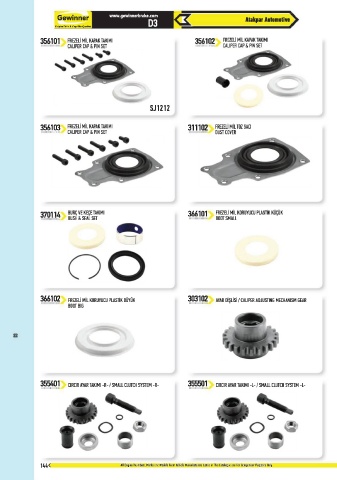 Catalogs auto parts for car and truck