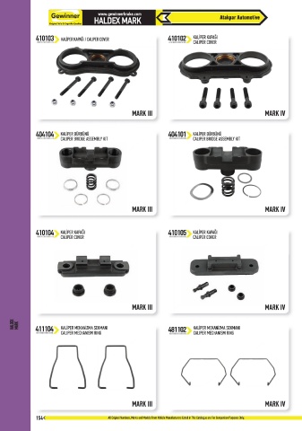 Catalogs auto parts for car and truck