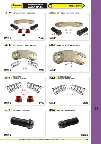 Catalogs auto parts for car and truck