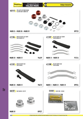 Catalogs auto parts for car and truck