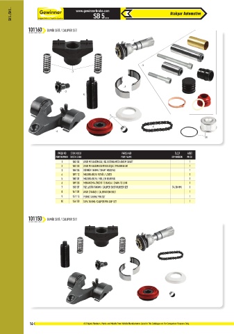 Catalogs auto parts for car and truck