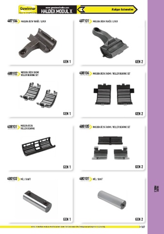 Catalogs auto parts for car and truck